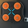 thumbnail image 4 of Riforla Machine de Boxe Musicale pour Enfants, Machine de Boxe Intelligente Murale avec Gants, Musique, Lumières Cool, Réglage à 3 Vitesses, un Bon Choix pour Adultes pour Soulager le Stress, Équipement de Mise en Forme et de Yoga B, 4 of 8