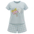thumbnail image 1 of Pijama The Powerpuff Girls para Dama Set Playera Manga Corta con Short Azul Talla CH 2 Piezas, 1 of 4