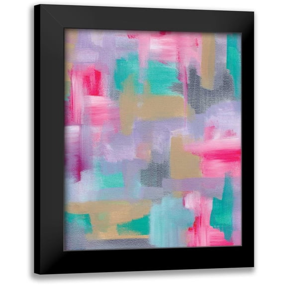 Seay, Anne 12x14 Black Modern Framed Museum Art Print Titled - Abstract II