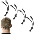 thumbnail image 1 of Gorro para el cabello seco absorbente suave, 440 uds., lindo oso de dibujos animados, microfibra súper suave, toalla de secado rápido para niños y adultos, 1 of 3
