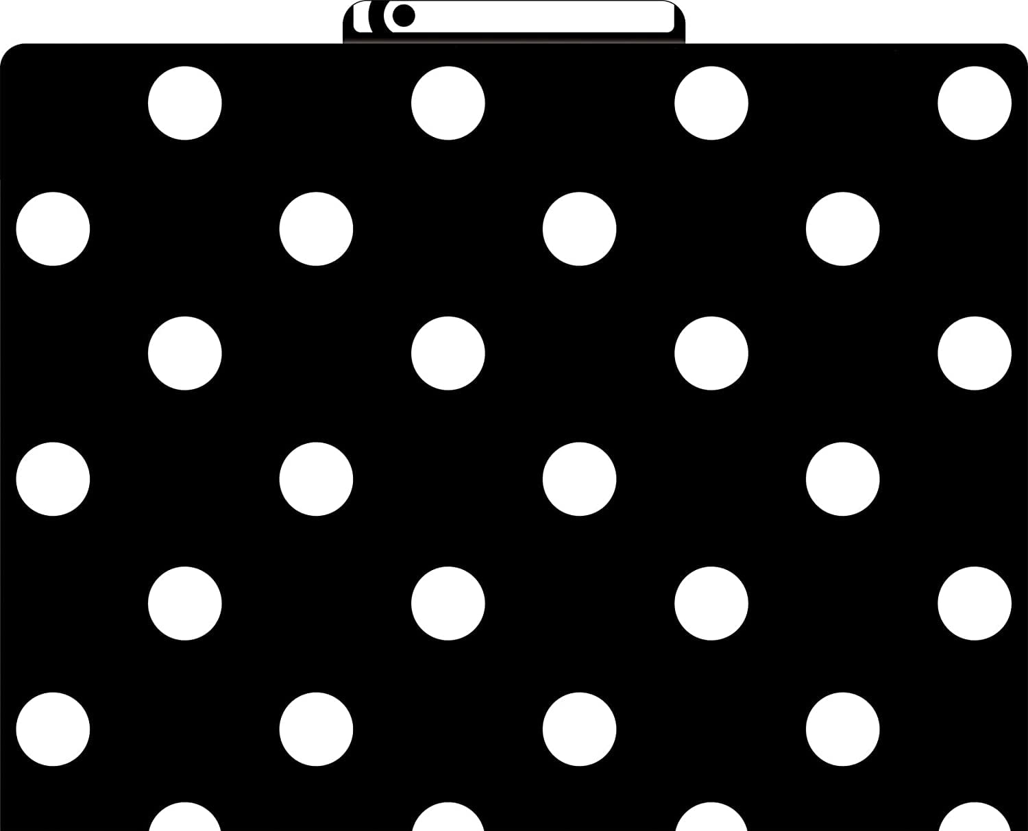 Barker Creek Get Organized Office Kit, Black & White Dots, with 12 Coordinating Designer File Folders, 50 Sheets of Colorful Computer Paper, and 45 Versatile Self-Adhesive Labels/Name Tags (103)