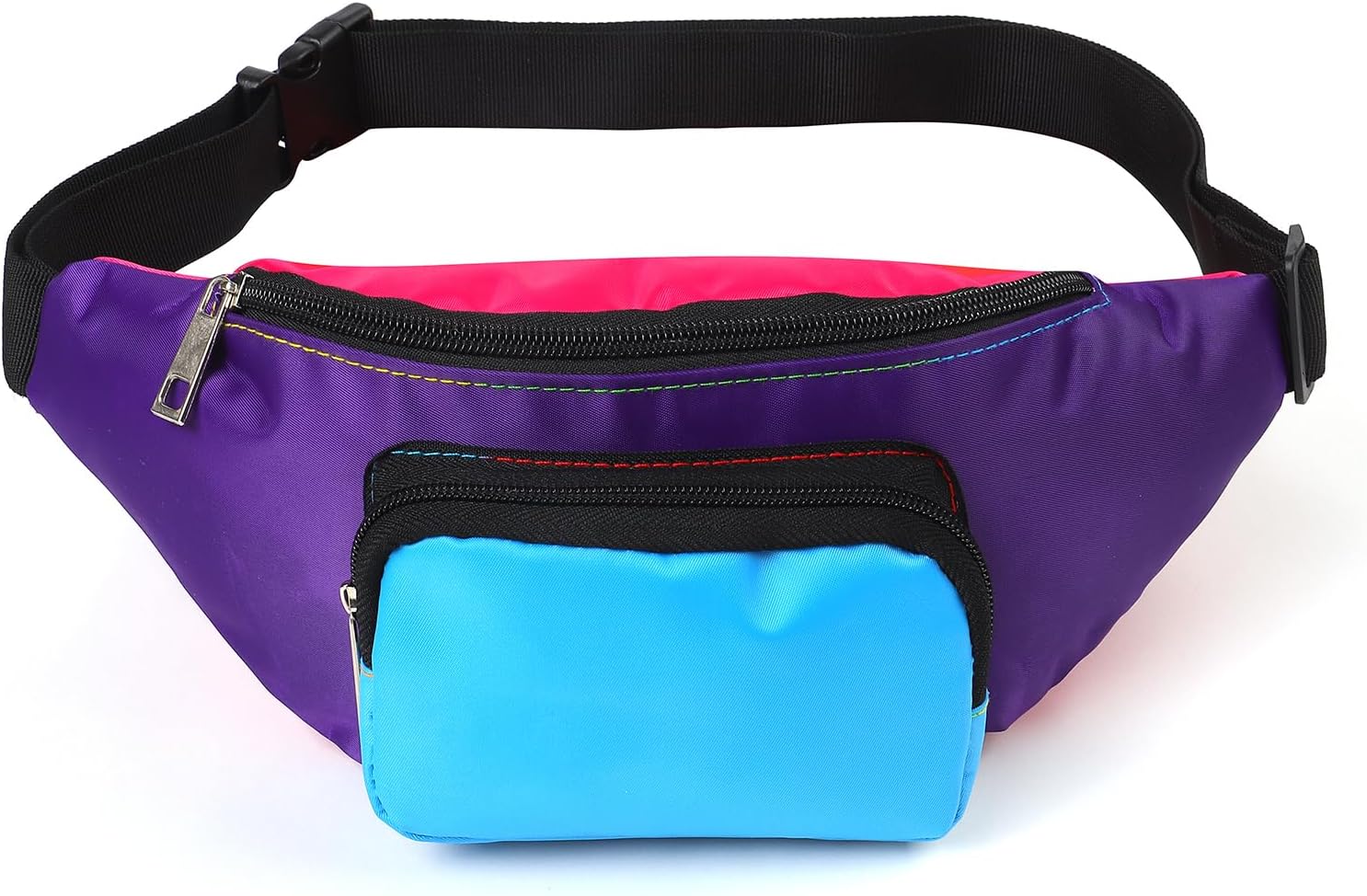 shiyou-Neon Retro 80s Fanny Pack for Women Men Kids Belt Bags 80s ...