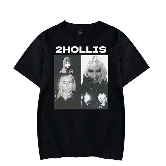 2Hollis Unisex Custom Photo T-Shirt - Short-Sleeve, Casual Summer Tee with Trendy Design