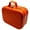Orange, variant on MOMOJIA Secure Locking Tinplate Box Retro Style Portable Storage Container