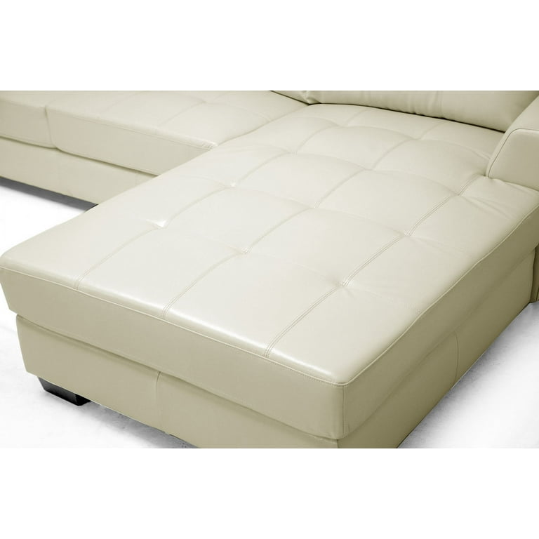 Dobson Sectional Sofa in Cream