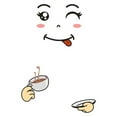 thumbnail image 1 of Kitchen Room Stickers Stickers Refrigerator Creative Stickers Decoration Stickers Decoration Dining Stickers, 1 of 1