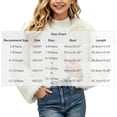 thumbnail image 3 of DYTTDG Girls Plush Cropped Jacket, Long Sleeve Open Front Crew Neck Short Coat, Solid Color Fall Winter Casual Outerwear for Daily Wear, 3 of 8