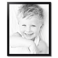 thumbnail image 2 of ArtToFrames 24" x 30" Satin Black Bull Nose Picture Frame, 24x30 inch Black Wood Poster Frame (WOM-1417), 1 Pack, 2 of 7