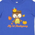 thumbnail image 4 of Inktastic My First Thanksgiving Owl Boys or Girls Baby T-Shirt, 4 of 5