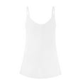 thumbnail image 7 of Wycnly Womens Tank Tops Casual Button Down Loose Fit Spaghetti Strap Tops Camisole Tank Summer Fashion Solid V-Neck Sleeveless Shirts Blouse White XXXL, 7 of 7