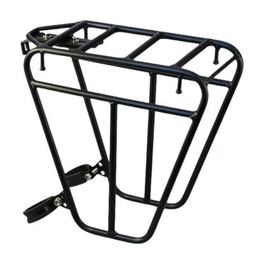 Versatile Front Rack High Strengths Front Bike Rack Metal Front Panniers for Outdoor Lover and Seekers