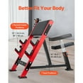 thumbnail image 3 of Preacher Curl Bench Adjustable Home Gym Biceps Machine Barbell Equipment, 3 of 6