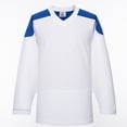 thumbnail image 4 of Camisetas de práctica de hockey en blanco de la serie H100 y poliéster liviano y delgado de alta calidad para hombres/adultos y niños/jóvenes y se pueden personalizar, 4 of 5