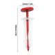 thumbnail image 5 of Sembradora Jeringa Mini Dispensador Semillas Siembra Esparcidor Manual para Jardín() Rojo, 5 of 5