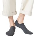 thumbnail image 3 of Mens No Show Socks Cotton Low Cut Short Casual Socks Men With Non-Slip Grips, 12 Pairs/8 Pairs/6 Pairs, 3 of 5
