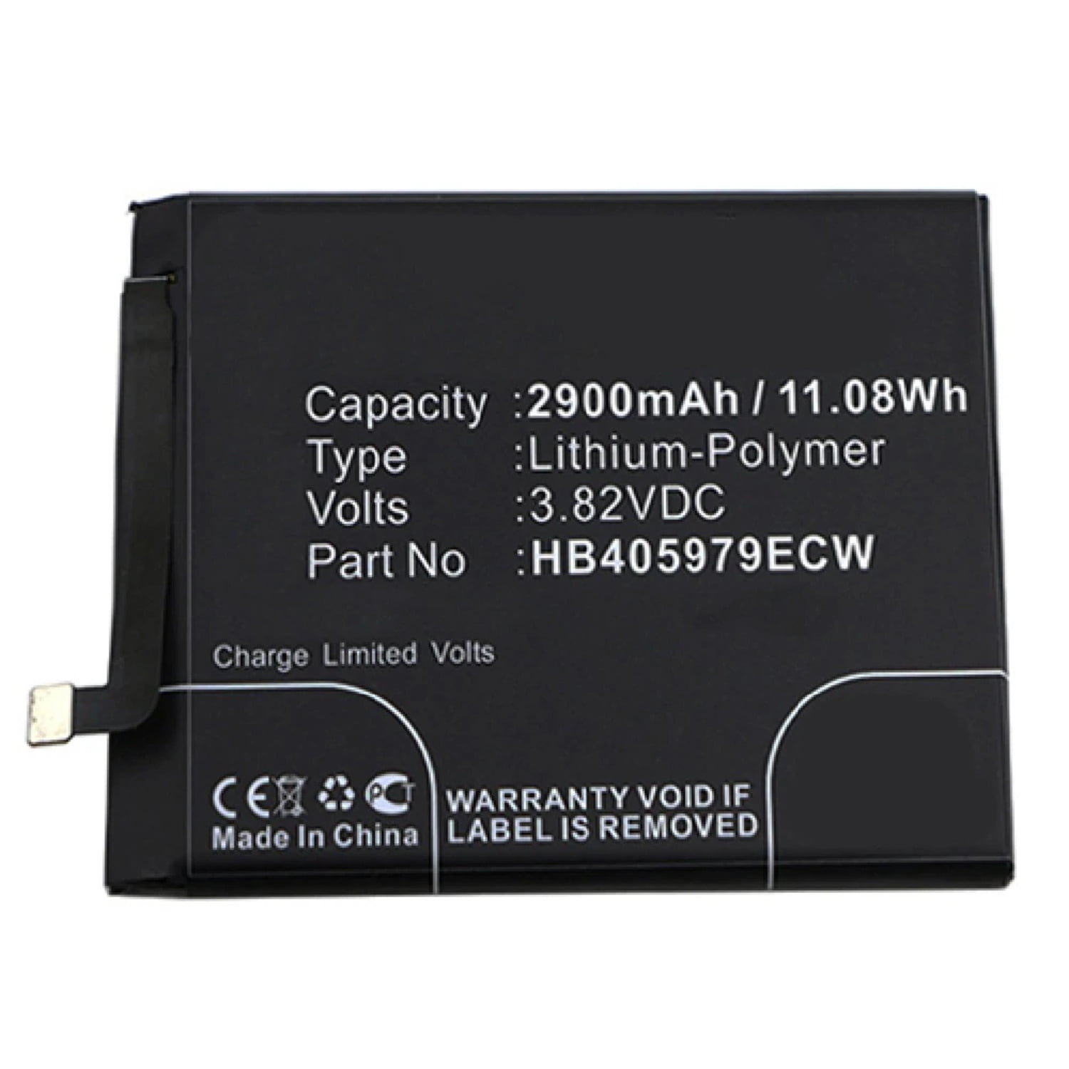 1100mAh Battery for TomTom ICP463446V VPN P11P16-22-S01