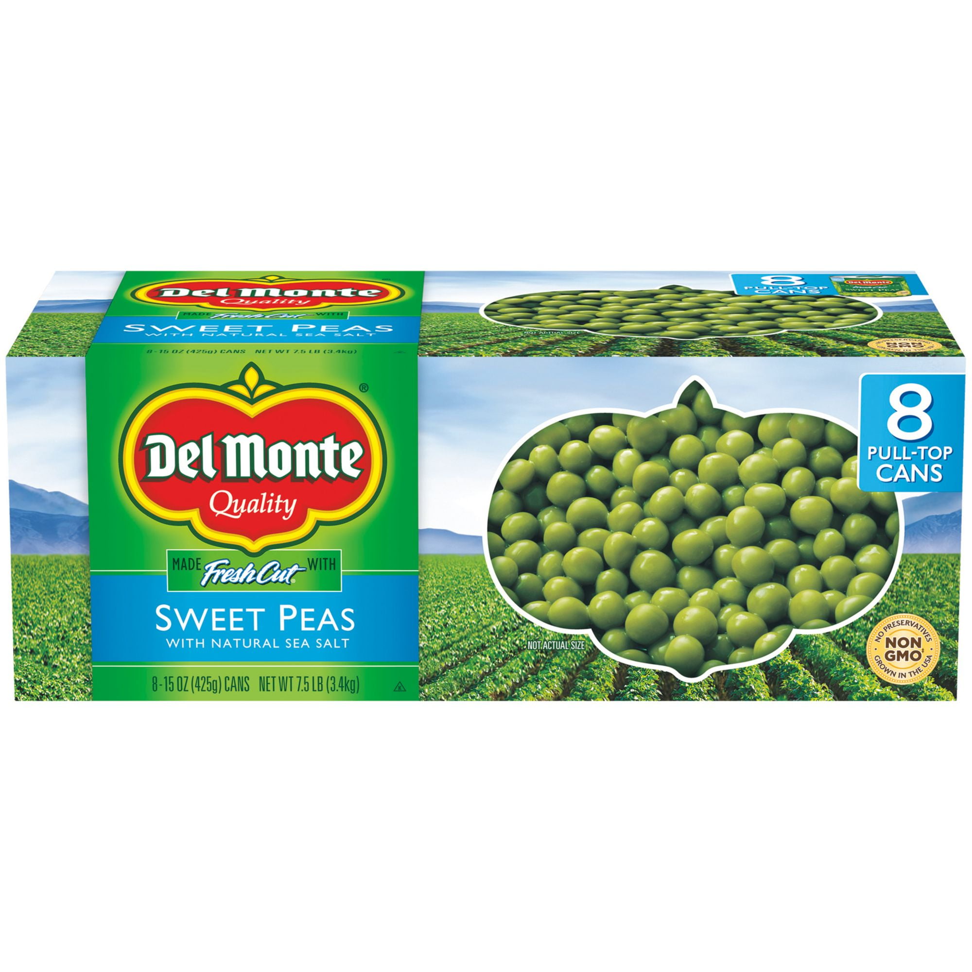 Del Monte Sweet Peas 8 Pk. 15 oz