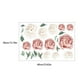 thumbnail image 3 of Injueey Pegatina de pared de flores, calcomanía de peonía de estilo elegante, artesanías de arte para el hogar y la Oficina, póster de PVC, Decoración del hogar Tipo 1 Injueey HA077073-01, 3 of 6