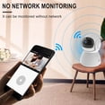 thumbnail image 6 of Oggfader Security Cameras Wireless Wifi Outdoo 2.4G & 5G WiFi 2MP Security Camera Auto Tracking Alarm Security Protection Surveillance Camera Two-way Audio Baby Monitor Night Vision, 6 of 9