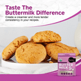 thumbnail image 6 of Healthier Comforts Organic Buttermilk Powder 7oz | USDA Certified, Kosher, Gluten Free, Non-GMO | Baking Supplies, Biscuits & Gravy, Mini Pancakes, 6 of 8