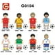 thumbnail image 4 of Minifiguras De Fútbol Lego Bloques De Construcción Messi Ronaldo Neymar Mbappe Figuras Juguete, 4 of 4
