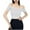 White, variant on Off Shoulder Tops for Women Short Sleeve Summer Slim Fit Ribbed T Shirts Fitted Going Out