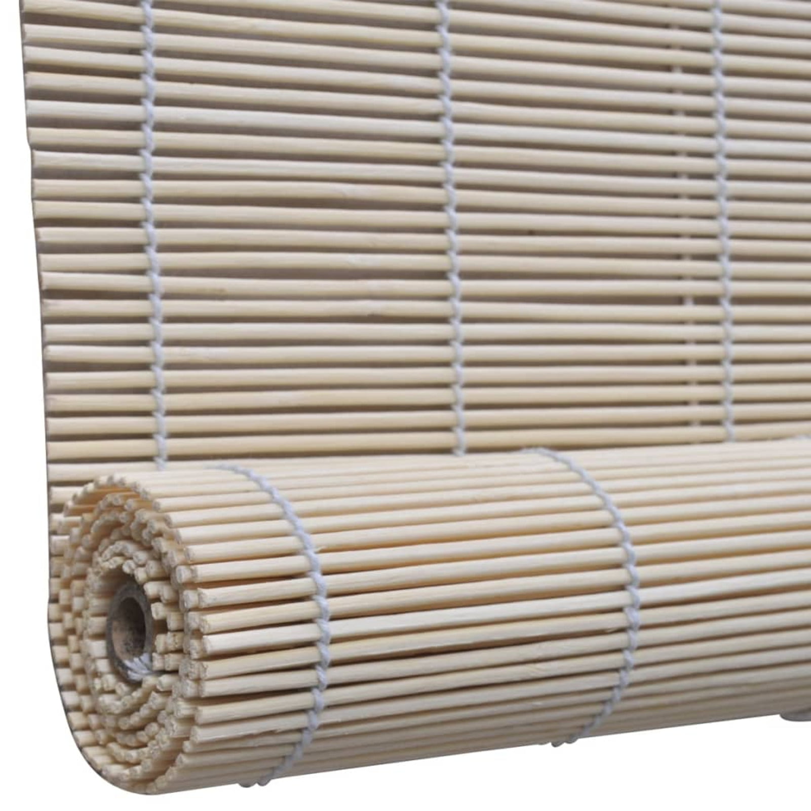 Natural Bamboo Roller Blinds 59.1" x 86.6" 