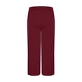 thumbnail image 4 of SJLDQY Boys Baggy Pants Elastic Waist Straight leg Sweatpants for Boys Fall Winter Casual Trousers with Pockets, 4 of 6