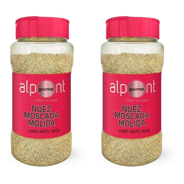 Alpont Nuez Moscada Molida 300 Gramos 2 Piezas