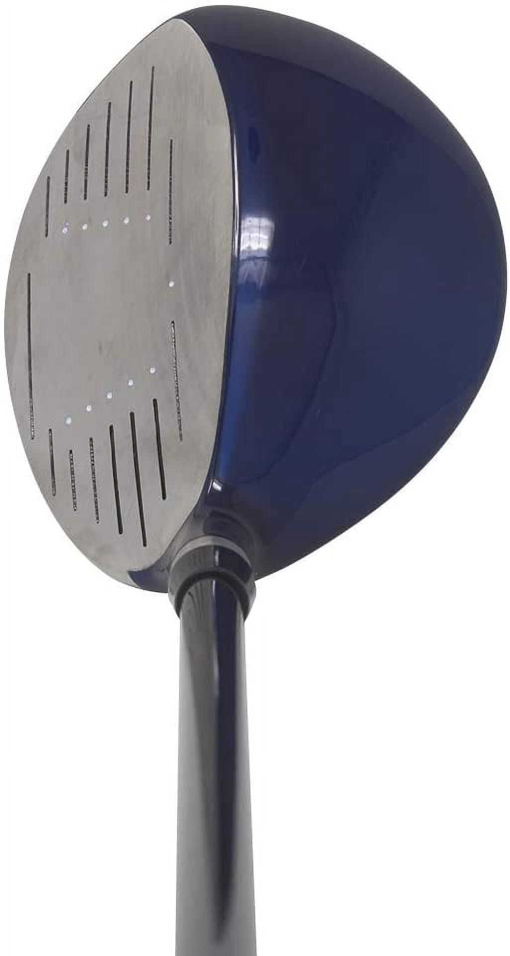 XL Big & Tall Senior Men's (+2" Longer Than Standard Length) Integra SoooLong 9 Wood Golf Club, Right Handed Senior Flex with Men's Senior Size Black Pro Velvet Grips