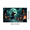 7B, variant on Spooky Design Halloween Banner Witch Flying Night Scene for Halloween Party Outdoor Decor Trick or Treat