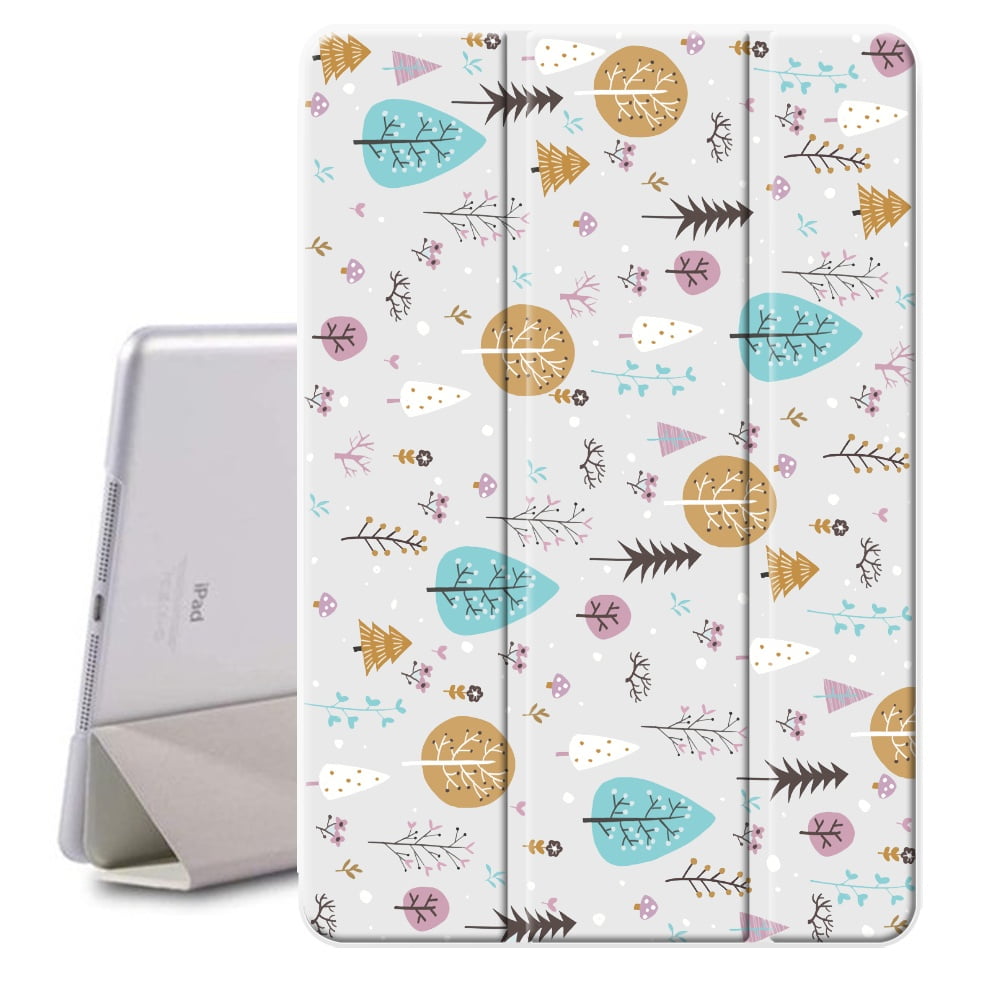 Fruit Pattern Case For Ipad 8th 9th Generation 10 2 Inch Aesthetic Ultra Slim Ipad Pro Case Fashion Vintage Style Perfect Fit Pu Leather Flip Fold Stand Tablet Case Cover Walmart Com
