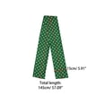 thumbnail image 3 of INSPIRE CHIC Women's Polka Dots Skinny Scarf Head Neck Wrap Neckerchief Hair Band Green, 3 of 6