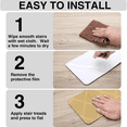 thumbnail image 5 of Evlmd Stair Treads Carpet Non-Slip Indoor, 7 pcs Wood Stair Treads Rugs Anti-Moving Modern Stair Runners Safety for Kids, Dogs, 8" X 30", 5 of 6