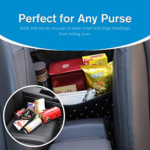 Car Handbag Holder Between Seats - Bling Swan – Carsoda