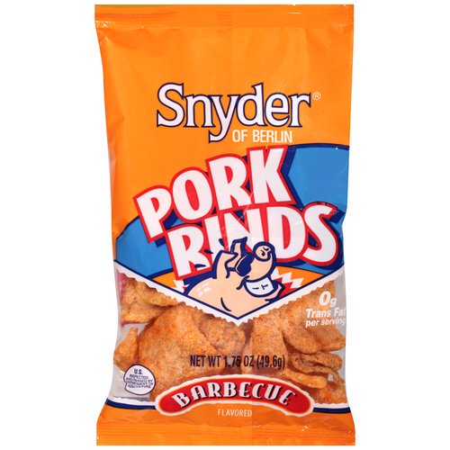 Snyder of Berlin Barbecue Pork Rinds 1.75 Oz.