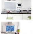 thumbnail image 3 of 45x70cm de pared de cocina mosaico papel de aluminio autoadhesivo antiaceite cartel de pared impermeable decoración de cocina Baoblaze Etiqueta de pared autoadhesiva, 3 of 7