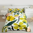 thumbnail image 2 of Homewish Retro Rustic Flower Bedding Comforter Set,Country Floral Twin Comforter Sets,Green Yellow Bedding Set For Girl Kids,Luxury Bedroom Decor Reversible,2 Pieces, 2 of 8