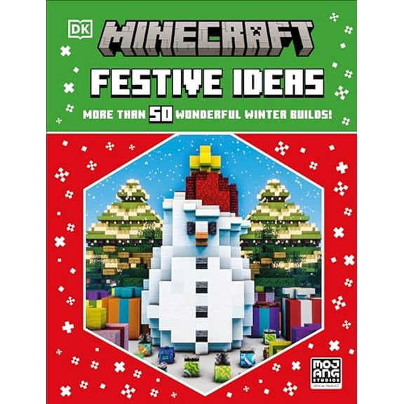 Pre-Owned Minecraft Festive Ideas: More Than 50 Wonderful Winter Builds (Hardcover) by DK