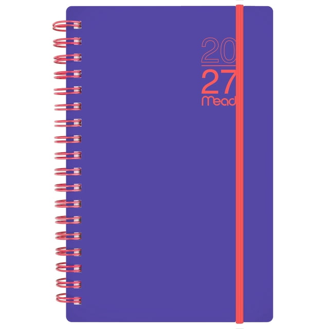 2027 Mead Color Pop Weekly and Monthly Pocket Planner