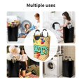 thumbnail image 5 of DouZhe 50L Rectangular Laundry Basket, Happy Birthday Party Fun Balloons Prints Waterproof Foldable Laundry Hamper with Aluminum Handles, 5 of 6