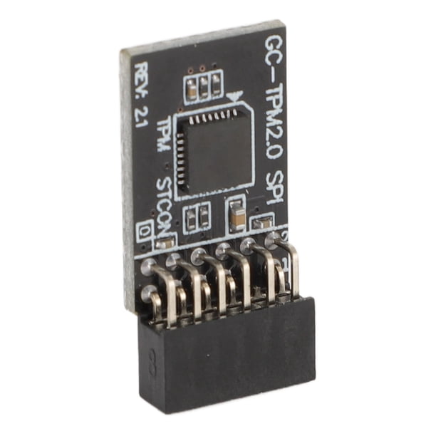 Módulo De Seguridad De Cifrado TPM 2.0, Módulo De Tarjeta Remota TPM GA De 12-1 Pines Interfaz SPI Plug And Play Rendimiento Mejorado Para Placa Base