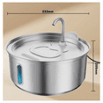 thumbnail image 3 of "Bebedero Para Mascotas,gatos Y Perros,de Acero Inoxidable 4l platedao ", 3 of 5