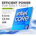 thumbnail image 6 of HP 17 Laptop, Intel 8-Core i3-N305, Anti-Glare Display, 32GB RAM, 2TB SSD, Windows 11 Pro, Numeric Keypad, Copilot AI, Laptop Compurter for Business & Student, 6 of 7