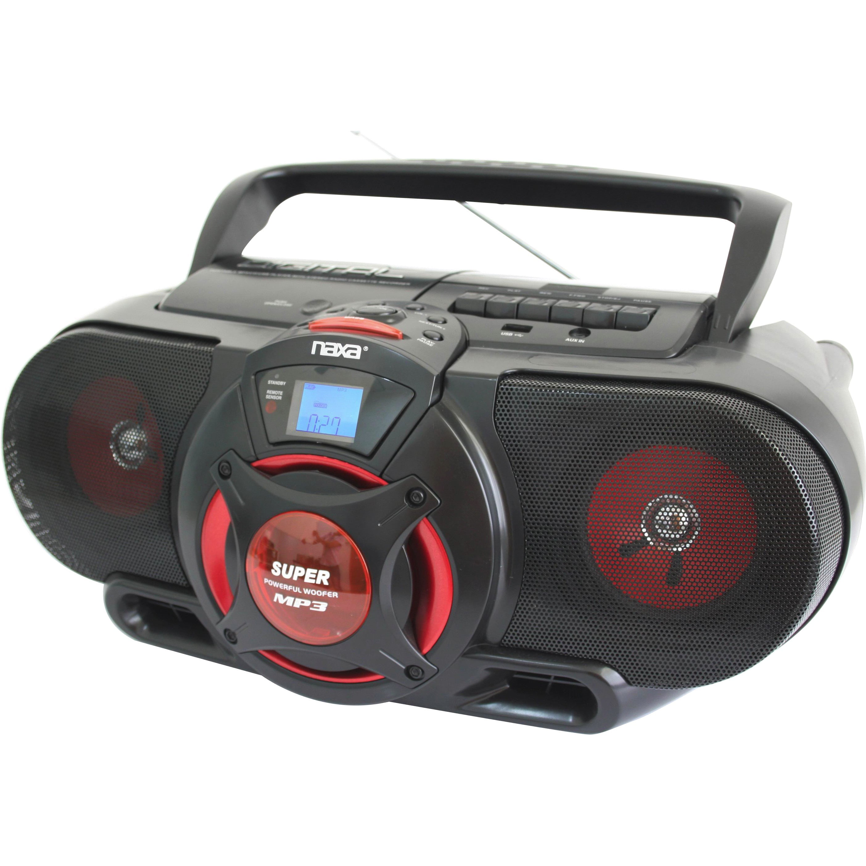 NPB259 Radio/CD Player/Cassette Recorder Boombox