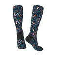 thumbnail image 4 of Balery Colorful Flowers Fun Novelty Socks Men'S Women'S Crew Socks Funny Crazy Novelty Socks Quirky And Cool Socks, 4 of 9