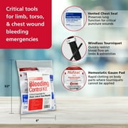 First Aid Only Essential Bleeding Control Kit, 10 Pieces