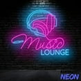 thumbnail image 3 of Handmadetneonsign Music Lounge Neon Sign, Headphone Led Sign, Music Room Wall Art, Home Wall Decor 91168, 3 of 5