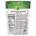 thumbnail image 2 of Now Foods Organic Raw Almonds 12 oz Seed, 2 of 2