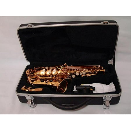 Professional Gold Soprano Saxophone Curved